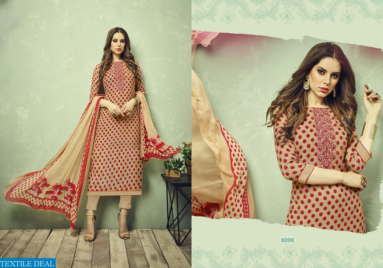 hansa Hidaya vol-8 Wholesale Winter  Casual Dress material